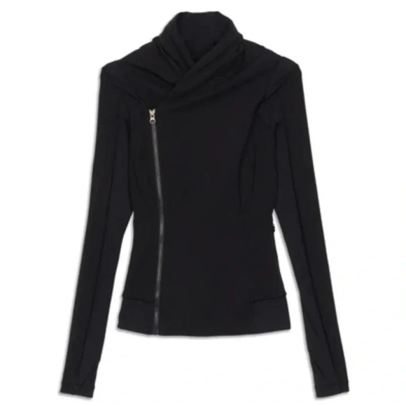 Lululemon Bhakti Yoga Jacket in Black Size 2 - Picture 3 of 16